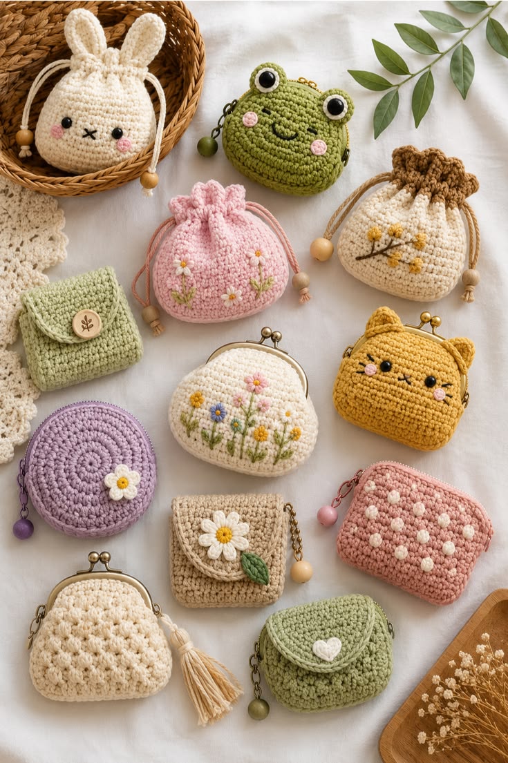 Pouch rajut